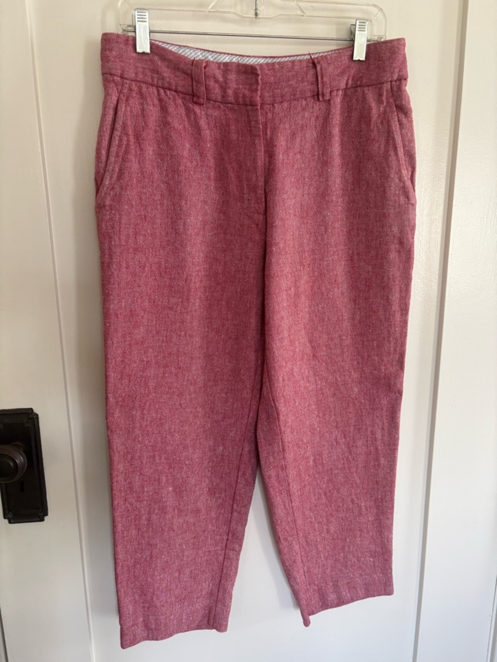 Ottod’Ame Cropped Women's Linen-cotton Pants